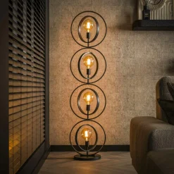 Univers Déco·Vintage|Ampoules|Ampoule globe 12,5 cm ambré LED filament lumière chaude (E27)