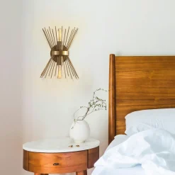 SINOP Appliques|Applique murale design cuivrée, forme sablier