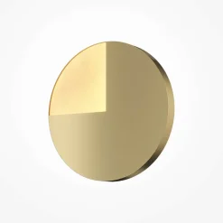 LAUREL Appliques|Applique murale moderne à cadran doré ⌀25 cm
