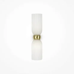 SOLANA Appliques|Applique rétro en verre ambré, forme sablier