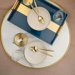 Arts De La Table·Vaisselle|Assiette creuse poke bowl beige antique (lot de 2) ELDA