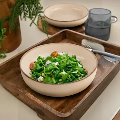 Arts De La Table·Vaisselle|Assiette creuse poke bowl vert antique (lot de 2) ELDA