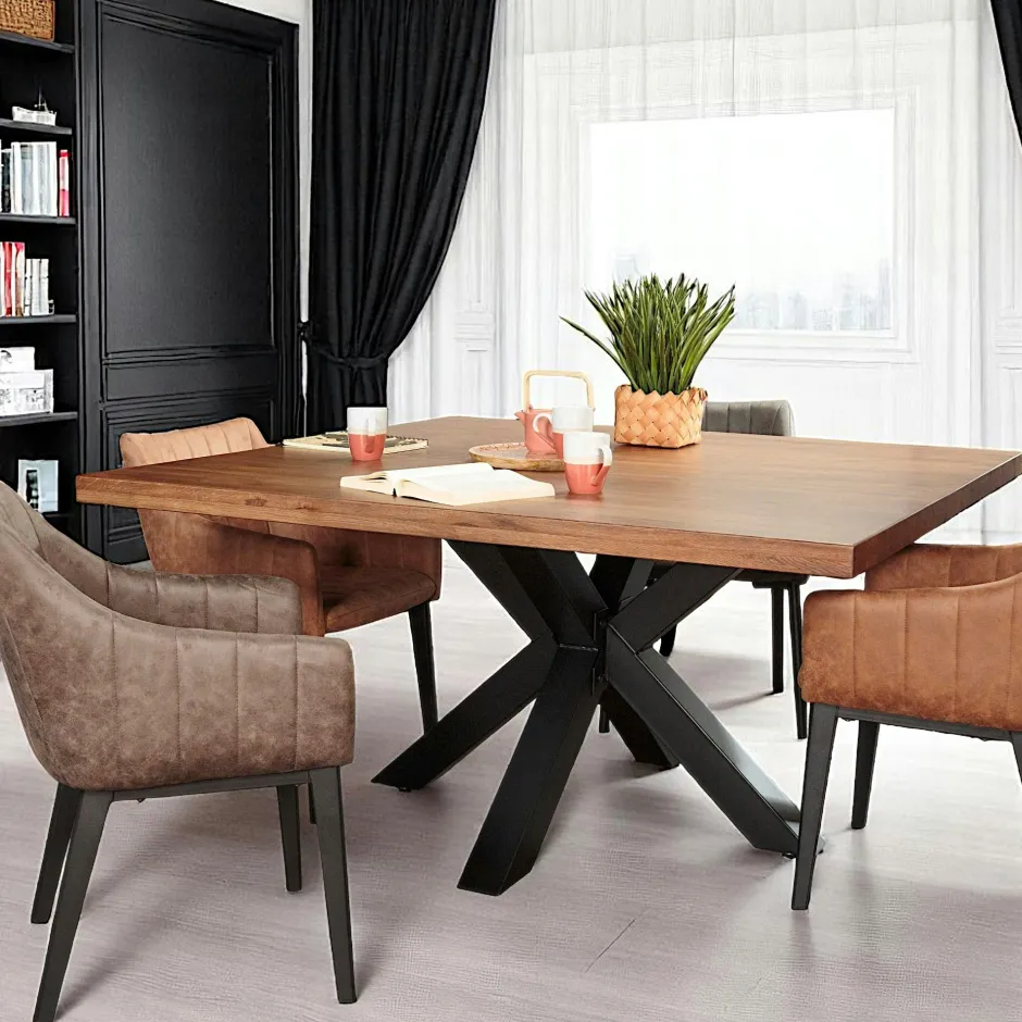 FERSCOTT 2 Buffets Contemporains|Buffets Contemporains|Bahut en chêne huilé 4 portes