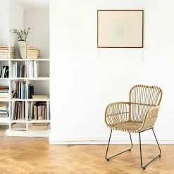 TIM Meubles De Chambre·Bouts De Lit|Banc de lit en velours taupe et pieds dorés