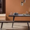 ADÉLAÏDE Univers Déco·Vintage|Banc de table bois recyclé piètement noir 140 cm