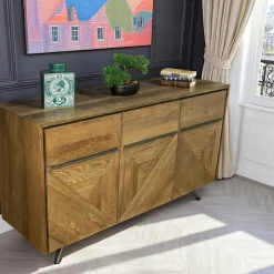 ADÉLAÏDE Univers Déco·Vintage|Banc de table bois recyclé piètement noir 140 cm