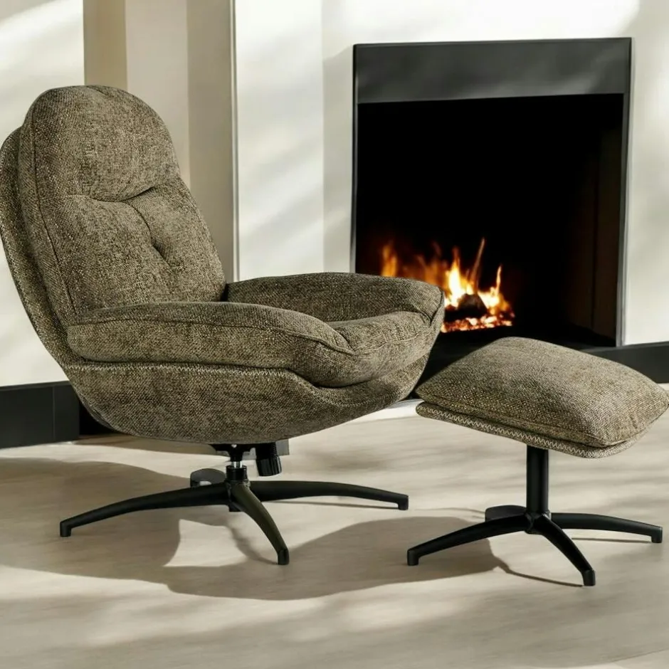 LUCCA Canapés 2 Places|Canapés Convertibles|Banquette-lit noire - format compact