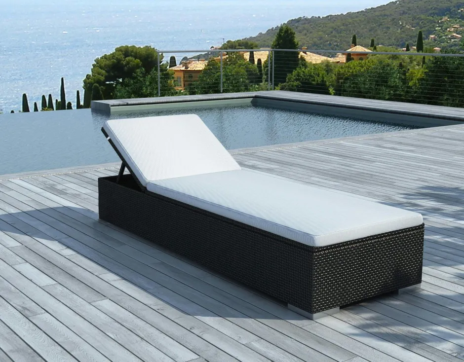 SUMMER Tables Hautes De Jardin|Bar de jardin en Teck brut massif 120cm