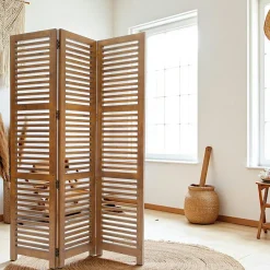 Bisho Bibliothèques En Bois|Bibliothèques En Bois|Bibliothèque coloniale Teck Miel 6 tiroirs