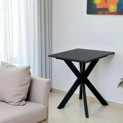 OTTAWA Univers Déco·Design Contemporain|Bout de canapé design en céramique noire marbrée