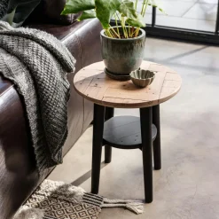 FAGA Bouts De Canapé En Bois|Bout de canapé en bois recyclé FSC motif chevron