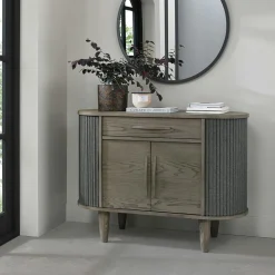 HOUSTON Buffets Contemporains|Buffets Contemporains|Buffet 2 portes en bois avec accordéon