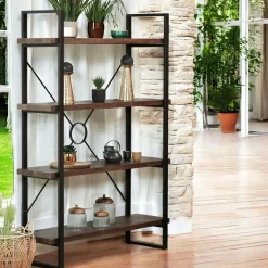 SAMOA Buffets Industriels|Buffets Industriels|Buffet bois brun recyclé