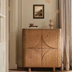 KYOTO Buffets Contemporains|Buffets Contemporains|Buffet contemporain en chêne