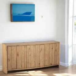 NELSON Buffets Contemporains|Buffets Contemporains|Buffet en bois recyclé FSC 3 portes