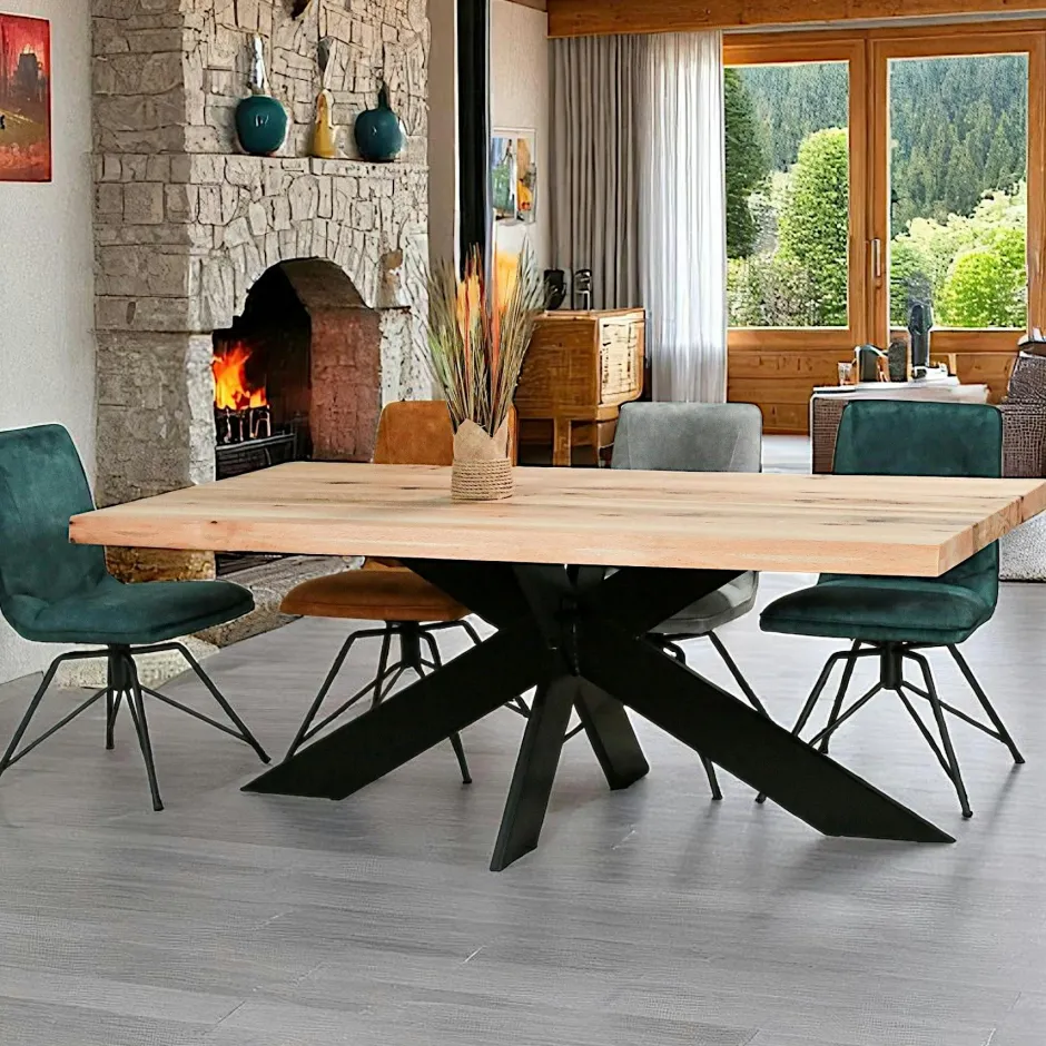 PALERME Vaisseliers Contemporains|Vaisseliers Contemporains|Buffet haut en chêne massif huilé éclairage led