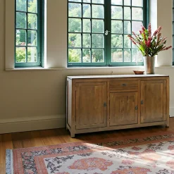 Helena Buffets Contemporains|Buffets Contemporains|Buffet Hévéa 3 portes, 1 tiroir, 160x45x85cm