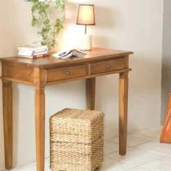 Bisho Univers Déco·Globe-Trotter|Buffets En Teck|Buffet salon exotique bois de teck petit modèle