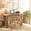 Swing Bureaux En Bois|Bureau / Console en bois de teck recyclé 140 x 60