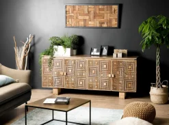 Tradition Bureaux En Bois|Bureau 8 tiroirs hévéa 160cm