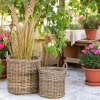 Rangements Déco·Paniers / Boîtes De Rangement|Caches-Pots|Cache-pot haut pour plantes ou graminées (lot de 2)