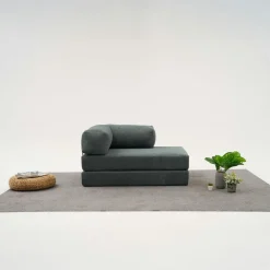 ALTEA Canapés En Tissu|Canapé-lit sans mécanisme vert, 2 places