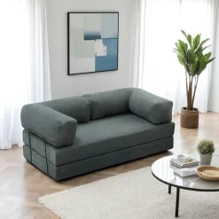 ALTEA Canapés En Tissu|Canapés 2 Places|Canapé-lit vert confort, 190 cm