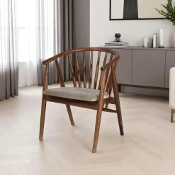 TENA Meubles De Cuisine·Chaises|Chaises En Bois|Chaise blanche à barreaux - velours noir