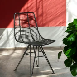 IENA Chaises Capitonnées|Meubles De Cuisine·Chaises|Chaise design tissu microfibre kaki (lot de 2)