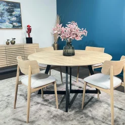 COLOGNE Chaises En Bois|Chaises Contemporaines|Chaise en bois moderne (finition chêne huilé)