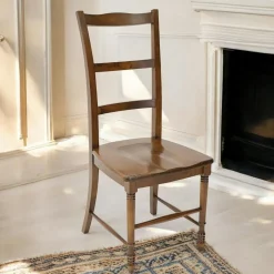 Tradition Chaises En Bois|Meubles De Cuisine·Chaises|Chaise Hévéa 46x54x106cm