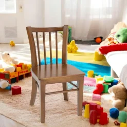 Tradition Chaises En Bois|Meubles De Cuisine·Chaises|Chaise pour enfant Hévéa 36x38x64cm