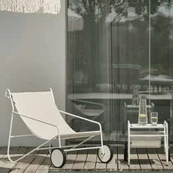 Oslo Transats / Bains De Soleil|Meubles En Aluminium Brafab|Chilienne design vert argile