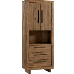 KERALA Meubles De Salon·Colonnes De Rangement|Meubles De Rangement·Colonnes De Rangement|Colonne de rangement en teck recyclé naturel