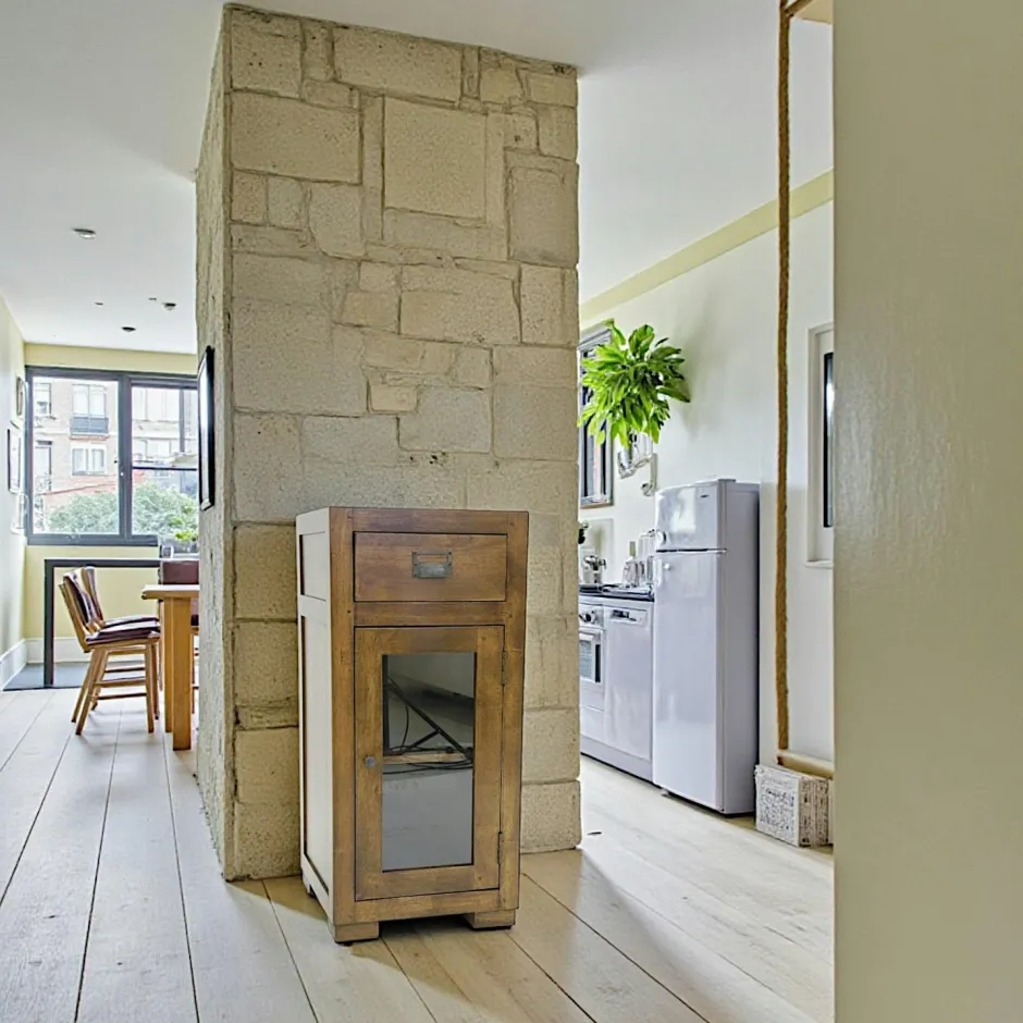 Helena Meubles De Rangement·Petits Meubles De Rangement|Confiturier 1 porte vitrée hévéa 40x40x86cm