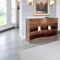 Tradition Consoles En Bois|Consoles En Bois|Console bibus vague hévéa 120x75cm