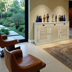 Gala Consoles En Bois|Consoles En Bois|Console bois massif style rétro