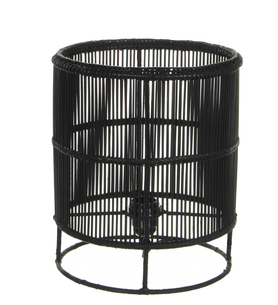 MARFA Consoles En Bois|Consoles En Bois|Console de salon noire ovale - pieds en V, effet bois