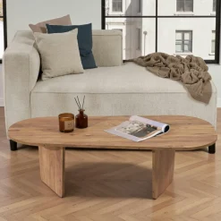 JENA Consoles En Bois|Consoles En Bois|Console d'entrée avec rangement, effet bois clair