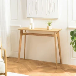 AMSTERDAM Consoles Scandinaves|Consoles En Bois|Console d'entrée chêne massif naturel