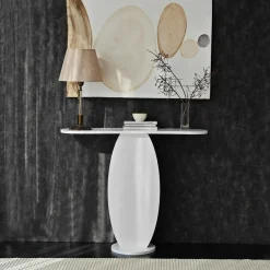 MARFA Consoles En Bois|Consoles En Bois|Console d'entrée design organique effet bois