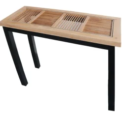 Atelier Consoles En Bois|Consoles En Bois|Console en bois et verre