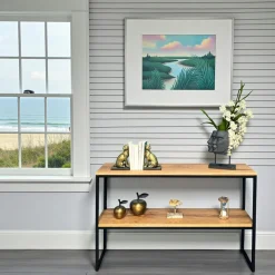 PALERME Consoles En Bois|Consoles En Bois|Console en chêne massif blanc