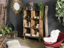 MASSA Univers Déco·Scandinave Hygge|Consoles En Bois|Console marbre et bois