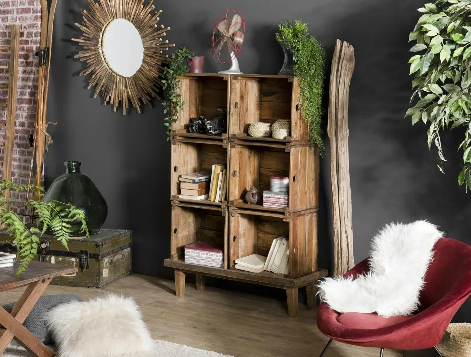 MASSA Univers Déco·Scandinave Hygge|Consoles En Bois|Console marbre et bois