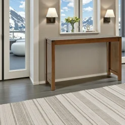 Attan Consoles Scandinaves|Consoles En Bois|Console moderne bois hévéa 120cm