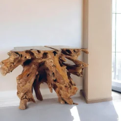 Arizona Consoles En Bois|Consoles En Bois|Console racine de teck recyclé
