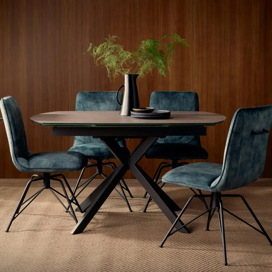 TORONTO Univers Déco·Design Contemporain|Consoles En Bois|Console verre et acier