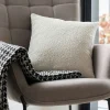 BRUGES Textile·Coussins|Coussin déco beige sable