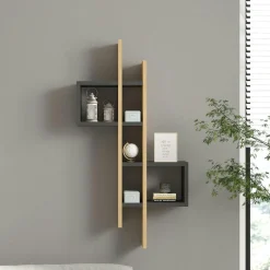 BRUGES Textile·Coussins|Coussin déco bleu marine en coton recyclé